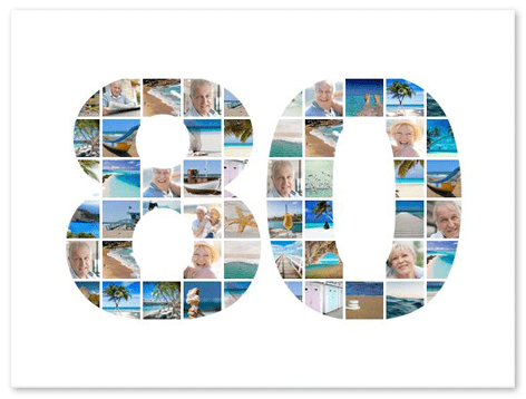 Montage Photo 80 Ans Creez Un Collage D Anniversaire Des Maintenant