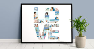 amour collage photo love lettres 2