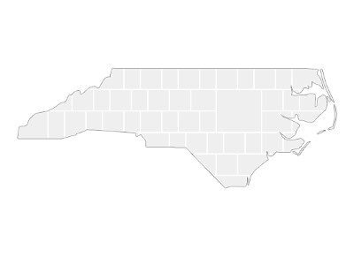 Modèles de collage en forme de carte du Caroline du Nord