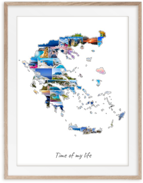 Ton collage Grèce avec tes propres photos