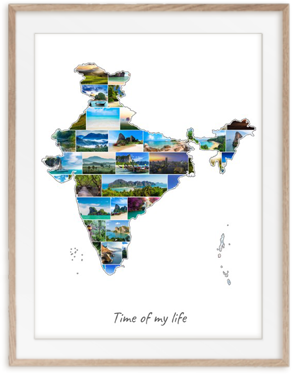 Ton collage Inde avec tes propres photos