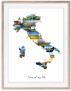 Ton collage Italie avec tes propres photos