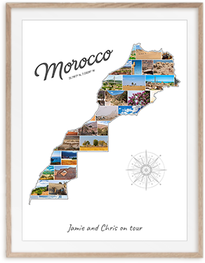 Ton collage Maroc avec tes propres photos