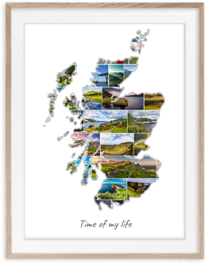 Ton collage Écosse avec tes propres photos