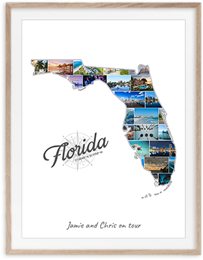 Ton collage Floride avec tes propres photos