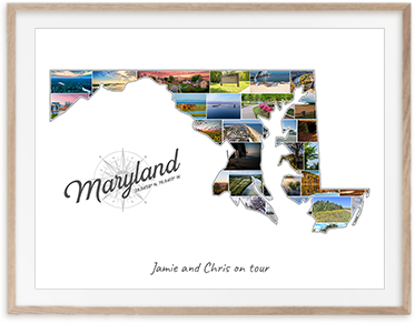 Ton collage Maryland avec tes propres photos