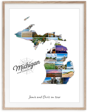 Ton collage Michigan avec tes propres photos