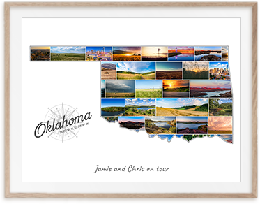 Ton collage Oklahoma avec tes propres photos