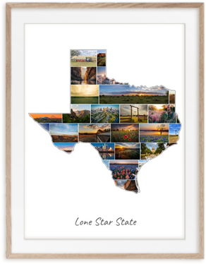 Ton collage Texas avec tes propres photos