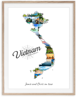 Ton collage Viêt Nam avec tes propres photos